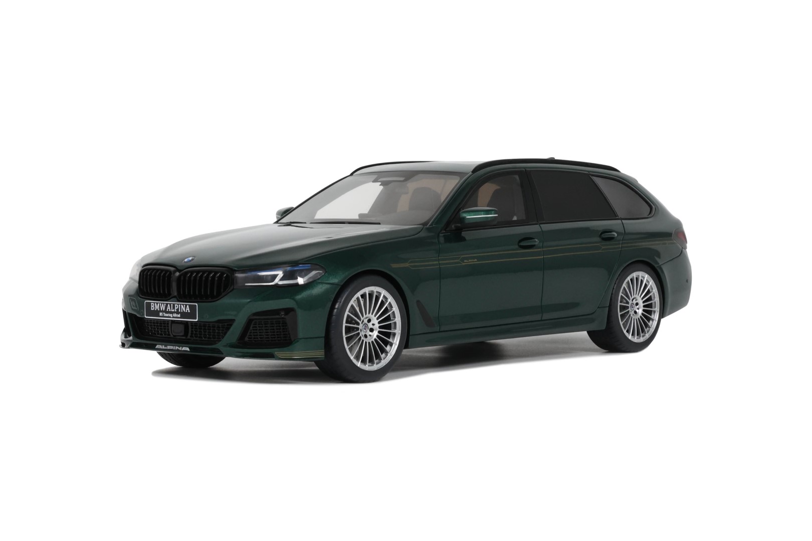 1:18 BMW ALPINA B5 TOURING GREEN 2023 - GT Spirit - GT475