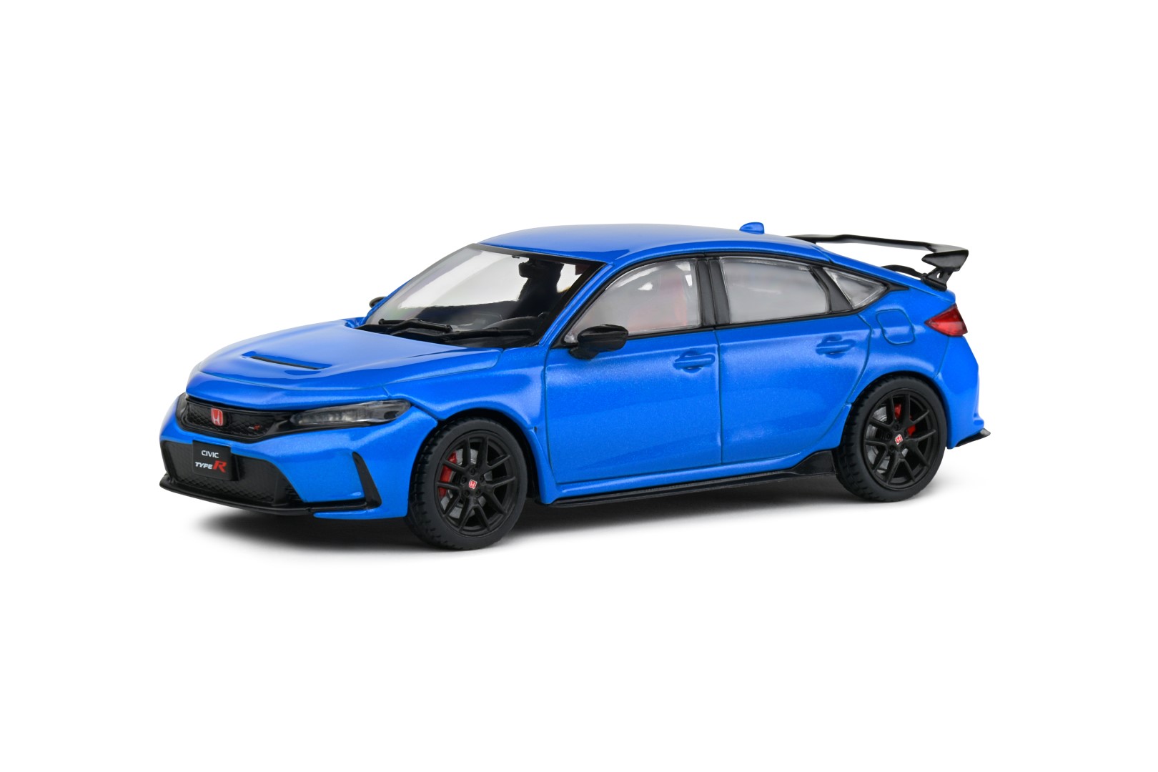 1:43 HONDA CIVIC TYPE R RACING BLUE PEARL 2022 - SOLIDO - S4314301