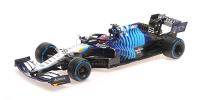 1:18 WILLIAMS RACING MERCEDES FW43B - GEORGE RUSSELL - 2ND PLACE BELGIAN GP 2021 - MINICHAMPS - 117211363