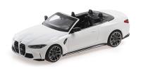 1:18 BMW M4 CABRIOLET - 2020 - WHITE - MINICHAMPS - 155021031