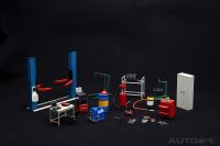 1:18 GARAGE KIT SET VERSION 2 - AUTOART - 49111