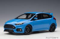 1:18 Ford Focus RS 2016 (nitrous blue) (composite model/full openings) - AUTOART - 72953