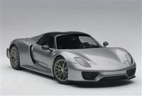 1:18 PORSCHE 918 SPYDER 2013 GT SILVER METALLIC