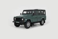 1:18 LAND ROVER DEFENDER 3 STATION WAGON GREEN 2016 - GT SPIRIT - GT527