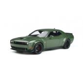 1:18 Dodge Challenger R/T Scat Pack Widebody GREEN - GT Spirit - GT815