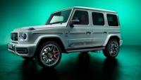 1:18 MERCEDES-BENZ G 63 AMG EDITION 55 BLANC OPALITE BRILLANT DESIGNO 2022 - GT SPIRIT - GT890