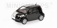 1:43 TOYOTA IQ 2009 GENEVA SHOW 2009 BLACK/WHITE - MINICHAMPS 400166801