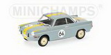 1:43 BMW 700 SPORT NURBURGRING 1961 HUELBUSCH / STAUSBERG - MINICHAMPS 400612364
