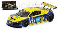 1:43 AUDI R8 LMS PHOENIX RACING 24 h NURBURGRING 2009 STUCK / BIELA / PIRRO /FESSLER - MINICHAMPS 444091998