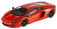 1:43 LAMBORGHINI AVENTADOR ORANGE - MATTEL V7429