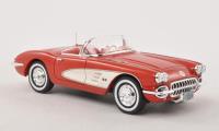 1:43 Chevrolet Corvette (C1), red/white - NEO NEO45995