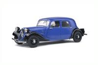 1:18 Citroen Traction 7 bi-ton dark blue/black 1937 - SOLIDO - S1800906