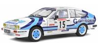 1:18 ALFA ROMEO GTV6 - RALLYE DES GARRIGUES 1986 - C.RIGOLLET/M.BATHELOT - SOLIDO - S1802305