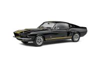 1:18 FORD SHELBY GT500 BLACK / GOLD STRIPES BLACK 1967 - SOLIDO - S1802908