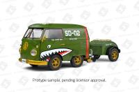 1:18 VOLKSWAGEN KOOL KOMBI GREEN 1950 - SOLIDO - S1810901