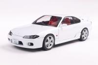1:18 NISSAN SILVIA S15 SPEC-R AERO ASPEN WHITE 1999 - SOLIDO - S1812201