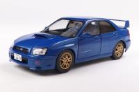 1:18 SUBARU IMPREZA WRX STI SONIC BLUE 2003 - SOLIDO - S1812301