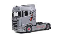 1:24 SCANIA 580S HIGHLINE SILVER 2023 - SOLIDO - S2400305