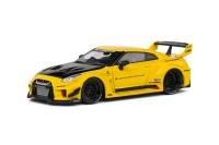 1:43 NISSAN GTR35 LBWK SILHOUETTE YELLOW 2019 - SOLIDO - S4311206