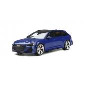 1:18 AUDI RS 6 AVANT (NOGARO BLUE) - GT SPIRIT - GT854