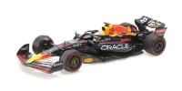 1:18 ORACLE RED BULL RACING RB18 - MAX VERSTAPPEN - WINNER HUNGARIAN GP 2022  - MINICHAMPS - 110221301