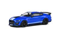 1:43 Ford Mustang GT500 Performance Blue 2020 - SOLIDO - S4311501